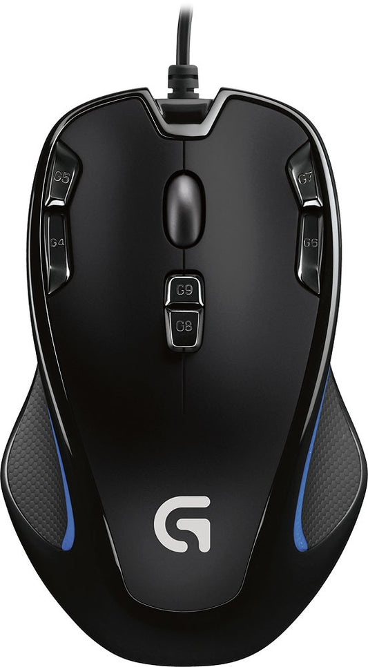 Logitech - G300S Wired 9-Button RGB Gaming Mouse - Black