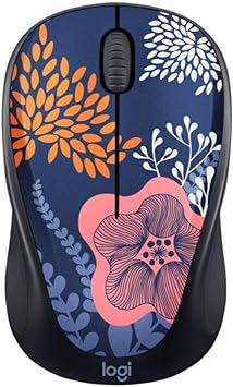 Logitech M325c Wireless Mouse - Forest Floral