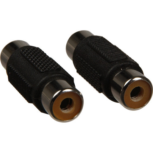 Female RCA to Female RCA Adapter- 2 Pieces