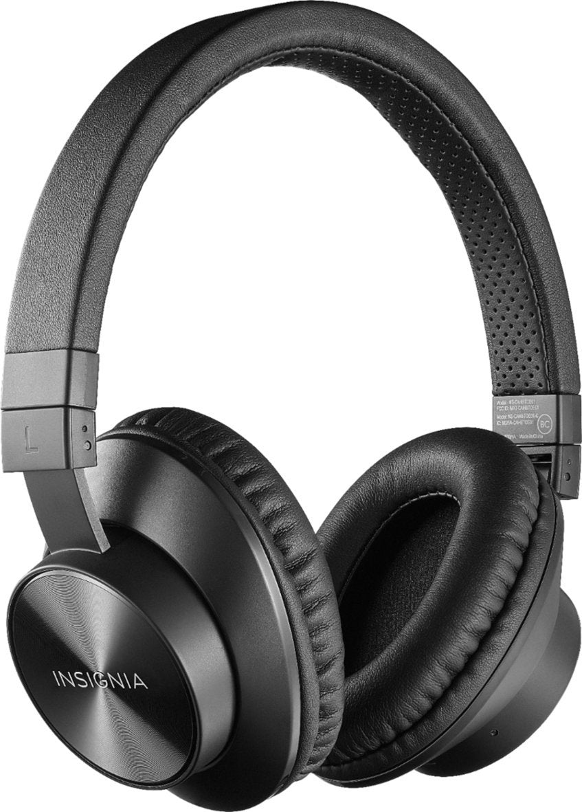 Insignia™ - Wireless Headphones - Black