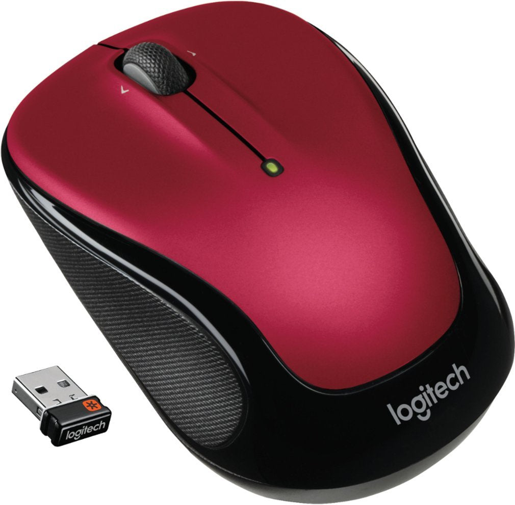 Logitech - M325 Wireless Mouse - Red