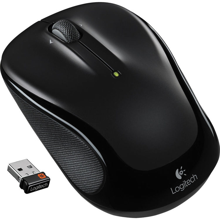 Logitech - M325s Wireless Mouse - Black