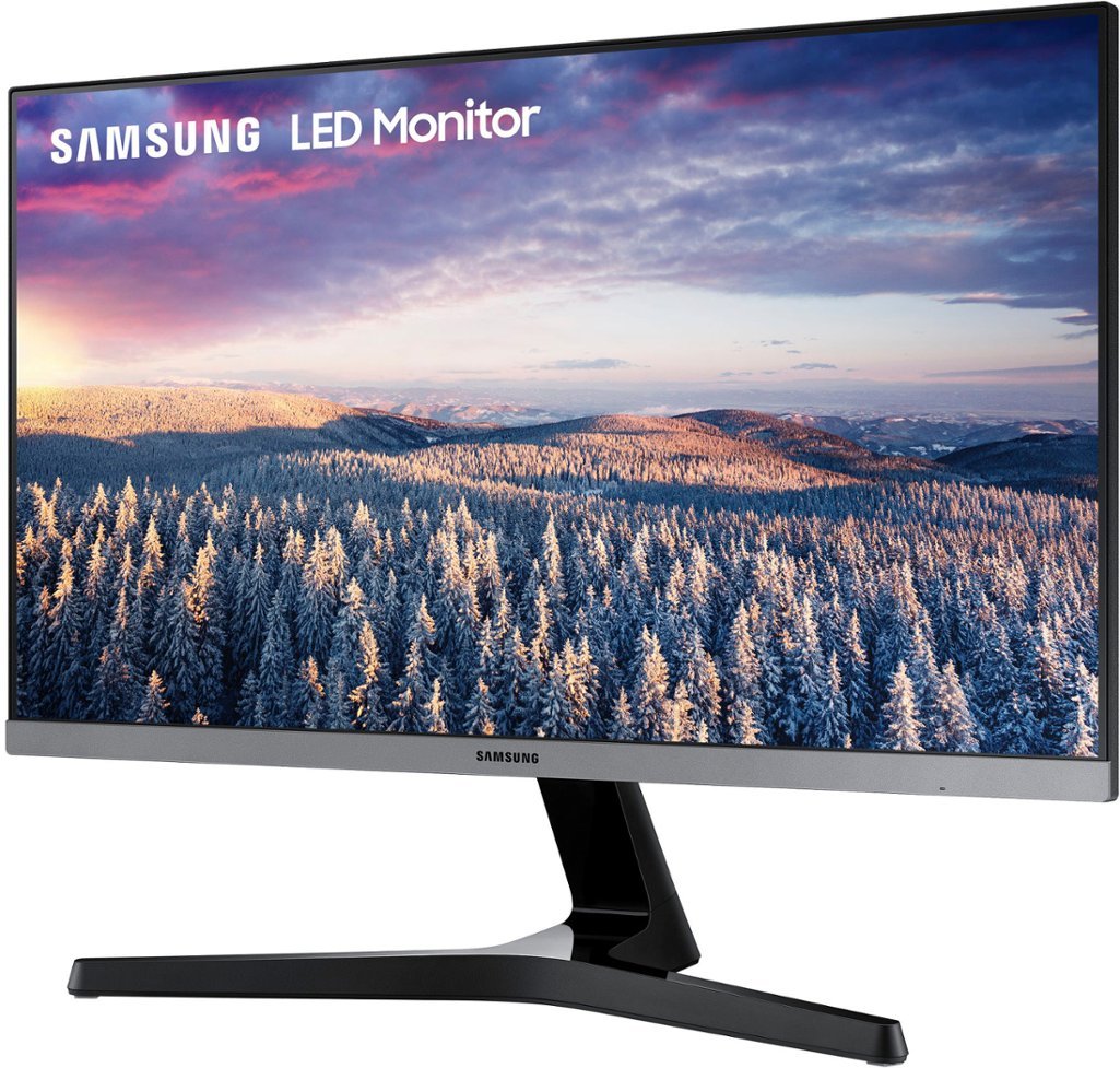 Samsung - 24" LED FHD AMD FreeSync Monitor - Black