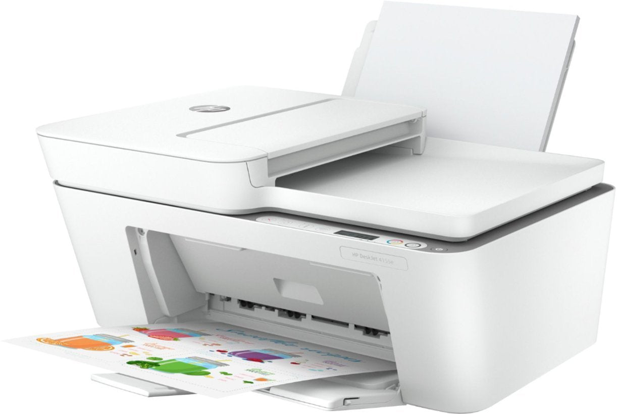 HP - DeskJet 4155e Wireless  - White