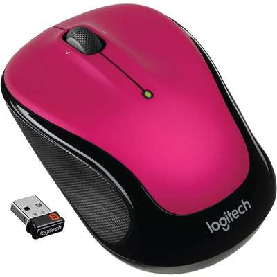 Logitech M325 Wireless Mouse - Brilliant Rose