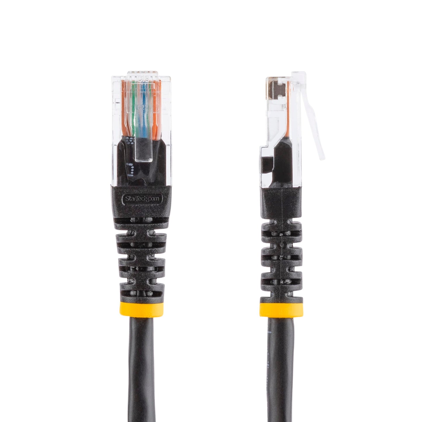 50ft Cat5e Black RJ45 UTP Patch Cable