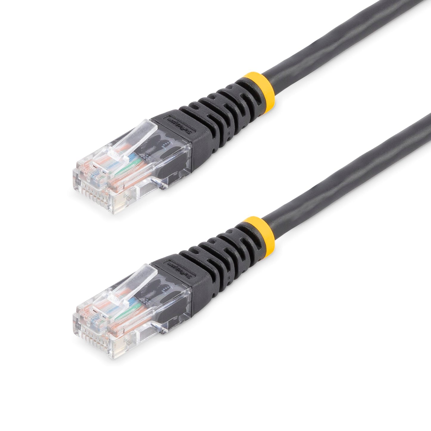 50ft Cat5e Black RJ45 UTP Patch Cable