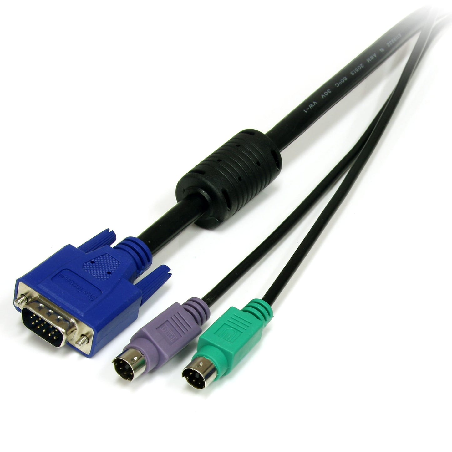 6ft PS/2 Style 3 in 1 KVM Switch Cable
