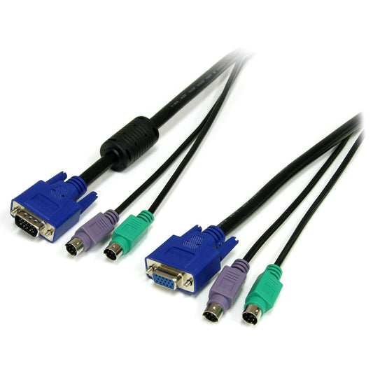 6ft PS/2 Style 3 in 1 KVM Switch Cable